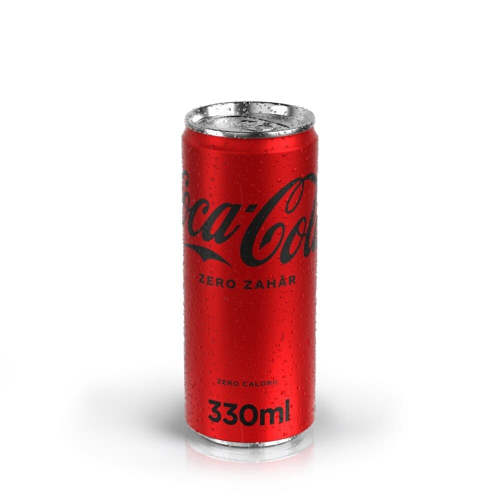 Coca-Cola Zero la doză 330 ml