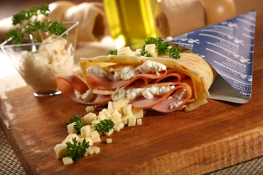 Clatita sunca - smantana - cascaval