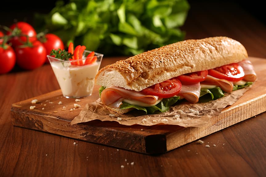 Sandwich MUȘCHI ȚIGĂNESC